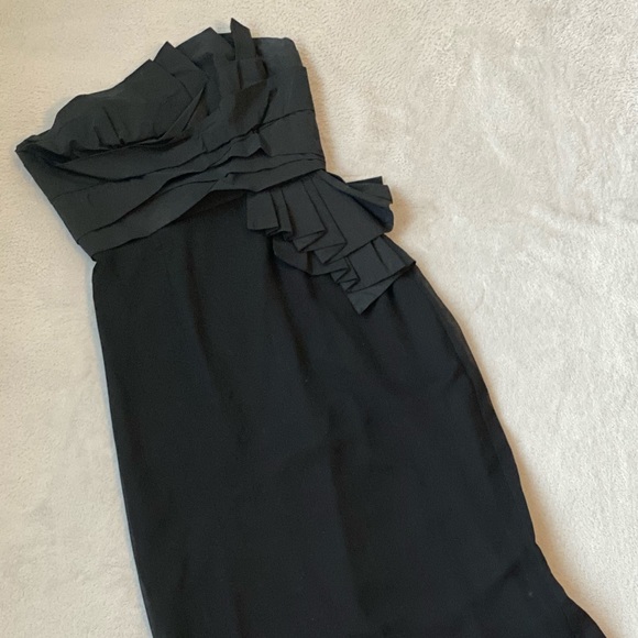 BCBG black gown - Picture 1 of 4